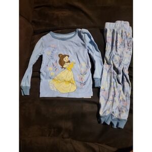 Disney store‎ beauty and the beast belle pajamas size 2